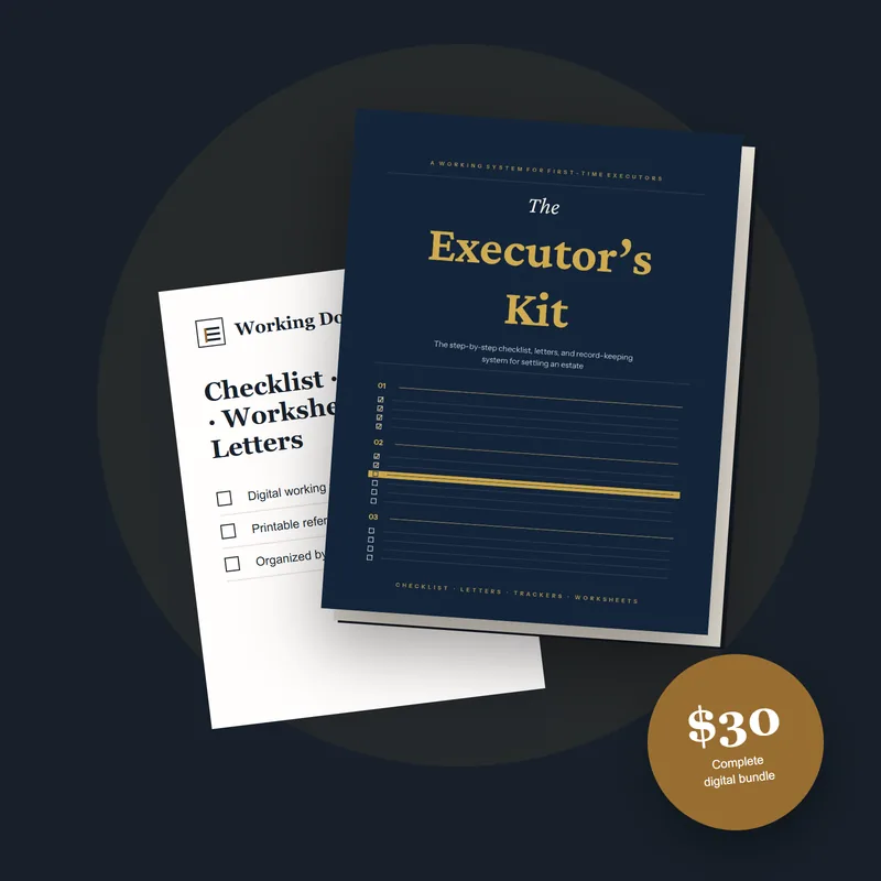 Compact view of the Executor's Kit bundle and its $30 price